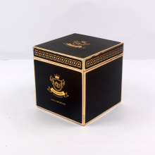 Logo fait sur commande de boîte-cadeau de carton d&#39;emballage carré fait sur commande de haute qualité